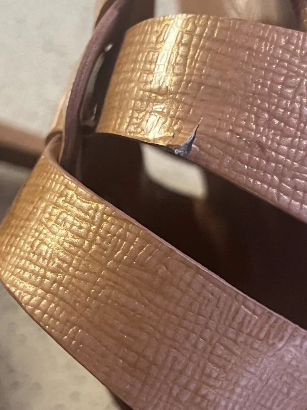 YSL Tribute Strappy Platform Sandals Size 11 / 41